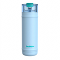 bubba DualSip 32oz (946ml) Insulated Water Bottle, Daydreamin' blue, centered hero shot on pure white.