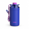 Bubba 64 Oz Ocean Blue insulated jug with pink cap and strap: accurate Randmar main photo replica.